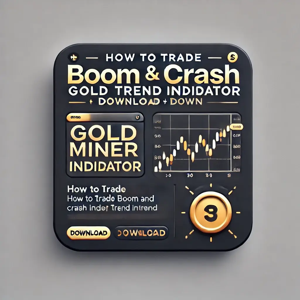 How to Trade Boom and Crash Gold Miner Trend Indicator + Download