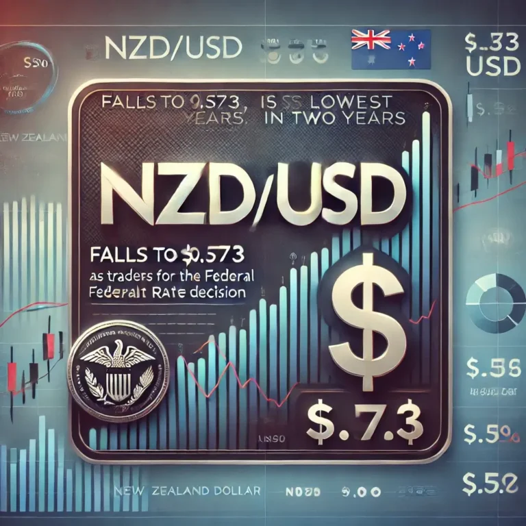 NZDUSD Drops to $0.573 on Fed Rate Speculation