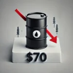 Crude Oil Remained Below $70