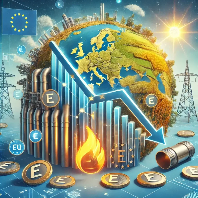EU Natural Gas Prices Decline Amid Warmer Weather